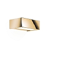 LED Wandleuchte BOX 15 N LED, 16W 2700K 2440lm, IP44, Gold 24 Karat