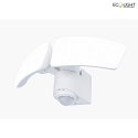 outdoor wall luminaire ARTICA with motion detector IP44, white dimmable