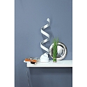 ECO-Light table lamp HELIX 4 flames IP20, white 