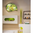 Elobra LED Deckenleuchte BLATT WILDNIS TIERWELT, 3x E14, 20 LEDs, gr�n