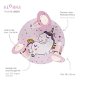Elobra Rondell EINHORN BABSY M�RCHENWELT, 3x E14, pink