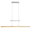 Elobra LED Pendant luminaire PANAMA, 18W, 3000/4000/5000K, 1800lm, oak natural