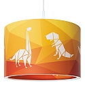 Elobra Pendant luminaire DINOS 25/40, E27, blue