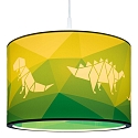 Elobra Pendant luminaire DINOS 25/40, E27, blue