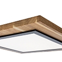 Elobra ceiling luminaire ARGENTINA, oak dimmable