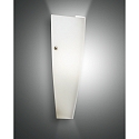 Wandleuchte DEDALO, H�he 36cm, E27 max. 75W,  Metall / geblasenes wei�es Glas, IP20