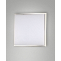 Fabas Luce Fabas Luce DESDY LED Ceiling luminaire, IP54, aluminum, white, 24x24cm