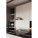 Fabas Luce Pendant luminaire ARAGON, incl. Smartluce, E27, 1x 60W, IP20, bronze