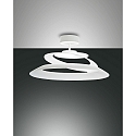 LED Ceiling luminaire ARAGON, incl. Smartluce, 1x 18W, 3000K, 1620lm, IP20, white
