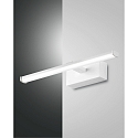 LED Wall luminaire NALA, 1x 6W, 3000K, 540lm, IP44, white