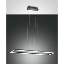 LED Pendant luminaire BARD, 52W, 4000K, 5400lm, IP20, anthracite