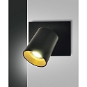 Fabas Luce Spot MODO, GU10, 1-flammig, IP20, schwarz