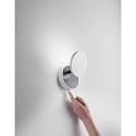 LED Wandleuchte ARA, 8/4W 3000K 720/360lm, CRi >90, mit Touch-Dimmer, drehbar / neigbar, Schwarz