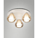 ceiling luminaire LILA 3 flames E14 IP20, dimmable