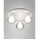 ceiling luminaire LILA 3 flames E14 IP20, dimmable
