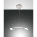 LED Pendant luminaire GIOTTO, incl. Smartluce, 2x 18W, 3000K, 3240lm, IP20, white