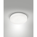 Fabas Luce LED Ceiling luminaire TRIGO, 1x 27W, 3000K, 2150lm, IP65, white