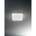 Fabas Luce LED Au�enleuchte FOLK, eckig, IP65, 27W 3000K 2150lm, Polycarbonat, wei�, Standard
