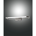 LED Wall luminaire RAPALLO, 1x 10W, 3000K, 1100lm, IP44, chromed