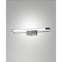Fabas Luce LED Wall luminaire RAPALLO, 1x 10W, 3000K, 1100lm, IP44, chromed