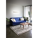 Fabas Luce LED Wandleuchte LOTUS, indirekt, 93cm, 30W 3000K 3900lm, dimmbar, Aluminium, Gold edelmatt