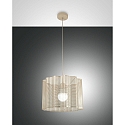 pendant luminaire GLICINE 1 flame E27 IP20, gold matt
