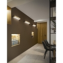 Fabas Luce LED Wandleuchte BANNY, 1x24W, 3000K, IP20, Messing satiniert