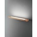 Fabas Luce LED Wandleuchte LINUS, 27W, 3000K, 2770lm, IP20, Eichenholz