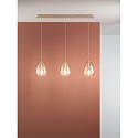 Pendelleuchte BRITTON, E27, IP20, Smartluce kompatibel, 3-flammig
