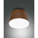 Fabas Luce Battery lamp ARMANDA IP54, rust brown dimmable