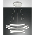 Fabas Luce LED Pendelleuchte PALAU, 1x66W+1x44W, 3000K, IP20, wei�