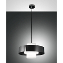 pendant luminaire LOTO E27 IP20, black