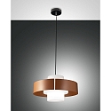pendant luminaire LOTO E27 IP20, black
