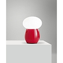 Fabas Luce table lamp FREDDY E27 IP20, red dimmable