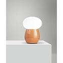 Fabas Luce table lamp FREDDY E27 IP20, amber dimmable