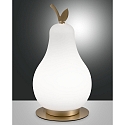 table lamp WILMA IP20, satined brass dimmable
