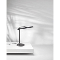 Fabas Luce table lamp BEBA IP20, anthracite dimmable