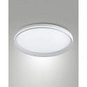 ceiling luminaire ISY � 45CM CCT Switch, with decorative ring, with spacer IP20, white dimmable