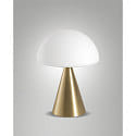 table lamp BLIP CCT Switch, with plug IP20, satined brass dimmable