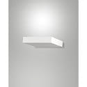 LED Wandfluter GUIA, eckig, 16cm, indirektes Uplight, IP20 IK06, 18W 3000K 2546lm, schaltbar, wei�