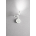 Fabas Luce LED Wand-/ Leseleuchte FLUX mit Schalter 3,1W 3000K 374lm IP20, wei�