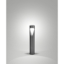 bollard lamp TEO 60 IP65, metallic, black