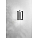 Fabas Luce LED Au�enwandleuchte SPIRT, 8W, 3000K, 1022lm, IK05, IP54, dunkelgrau