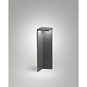 Fabas Luce solar bollard lamp FOLD with sensor IP54, dark grey