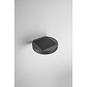 solar wall luminaire PALMER with sensor IP54, dark grey
