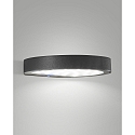 Fabas Luce solar wall luminaire PALMER with sensor IP54, dark grey