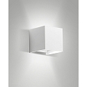 outdoor wall luminaire CUBA IP54, white