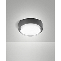 LED Au�endeckenleuchte OWEN, 12W, 3000K, 1620lm, IK08, IP65, dunkelgrau