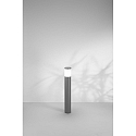 Fabas Luce bollard lamp GORLA E27 IP54, dark grey