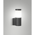 outdoor wall luminaire GORLA E27 IP54, dark grey